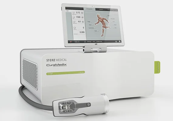 Focused shockwave therapy used for chronic tendon and heel pain in Aurora, Newmarket, and Richmond Hil