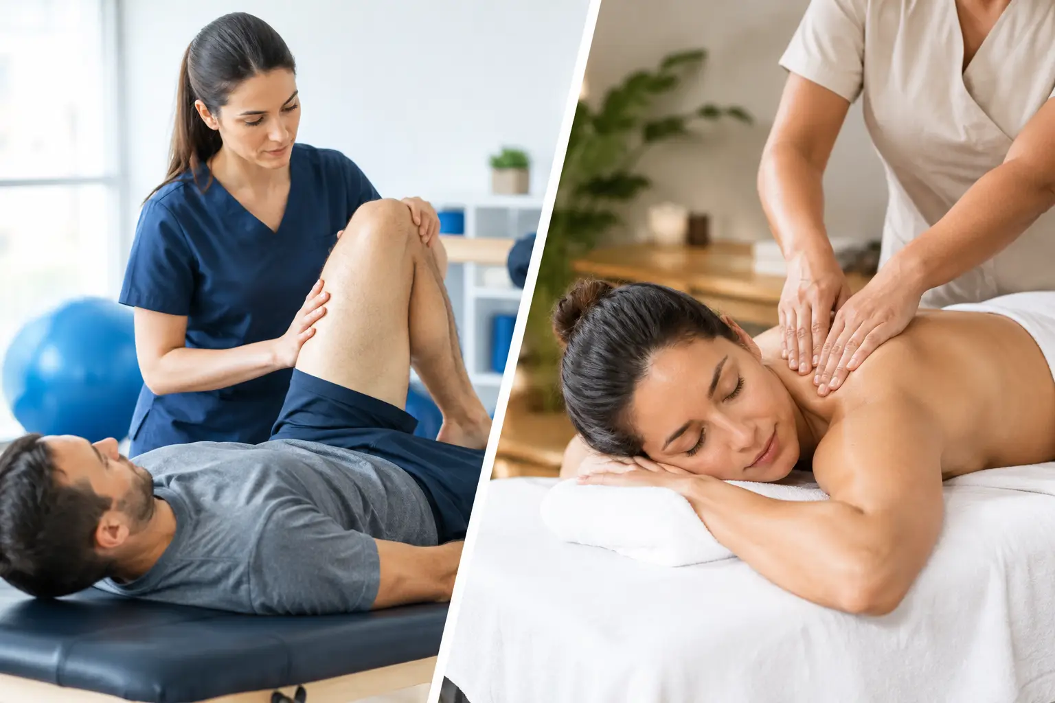 Physiotherapy vs Massage Therapy: Which Helps?
